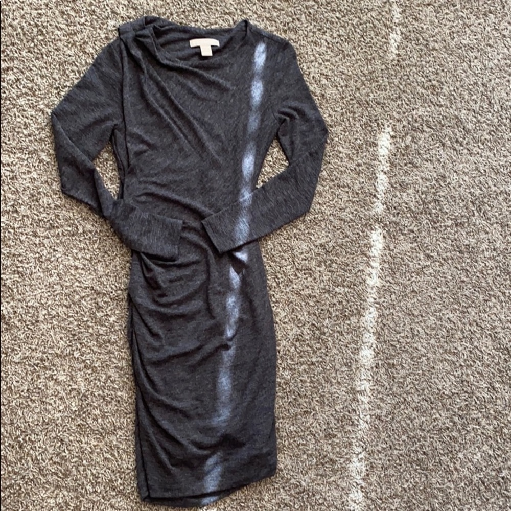 Grey banana republic sweater dress